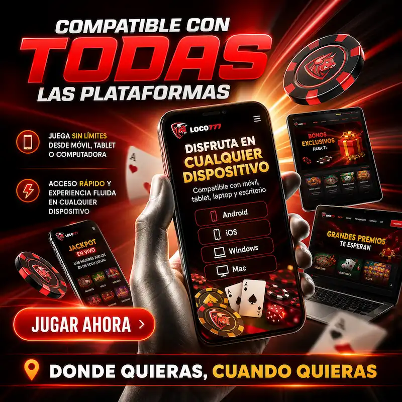 LOCO777 Compatible Con Todas Las Plataformas